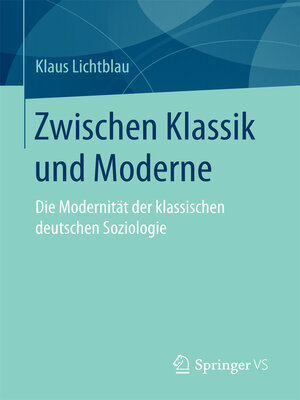 cover image of Zwischen Klassik und Moderne